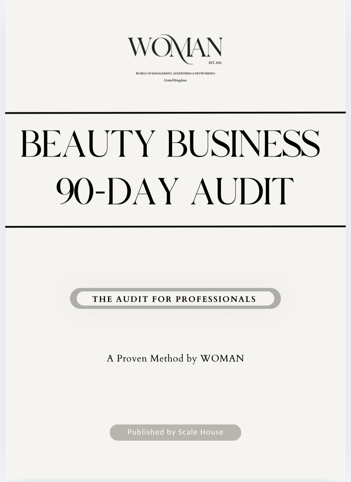 Beauty Business 90-Day Audit